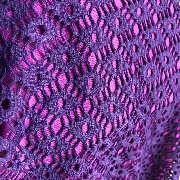 🇺🇸 Lane Bryant Purple Dress w/Spaghetti Straps, Sizes 24 & 28 - Picture 4 of 4